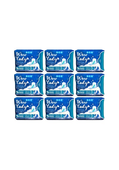 Wow Lady Gece Ped Set 9kaket