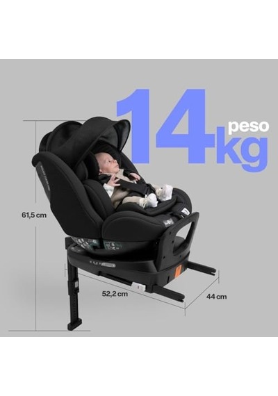 Chicco Oto Koltuğu Seat3fit Air Black Melange