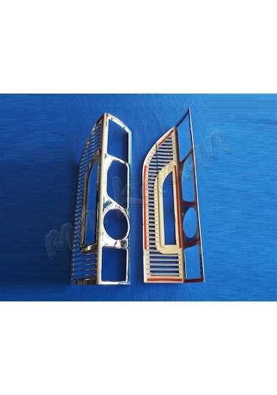 Citroen Jumper Krom Stop Çerçevesi 2006-2014 2 Parça Abs Krom