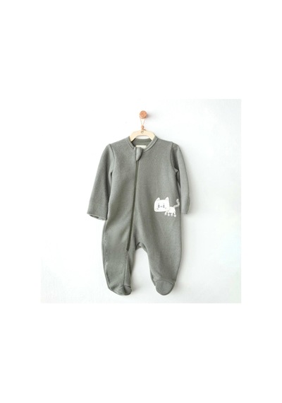 Andywawa Romper Casual Bebek Tulum Ac26210 Yeşil