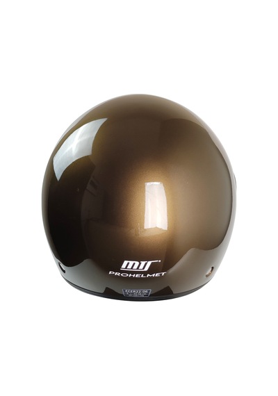 Kask Mts Fx-101 Parlak Kahve Çenesiz