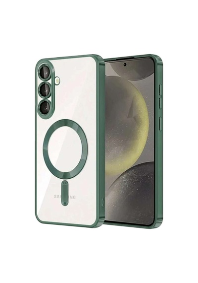 Galaxy S25 Fe Kross Magneticsafe Kapak - Koyu Yeşil