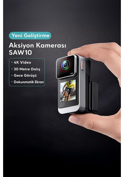 Torima Ac05 Siyah 080p Hd Kayıt, 180 Geniş Açı, Klips Tasarımlı Giyilebilir Aksiyon Kamerası Çok Renkli