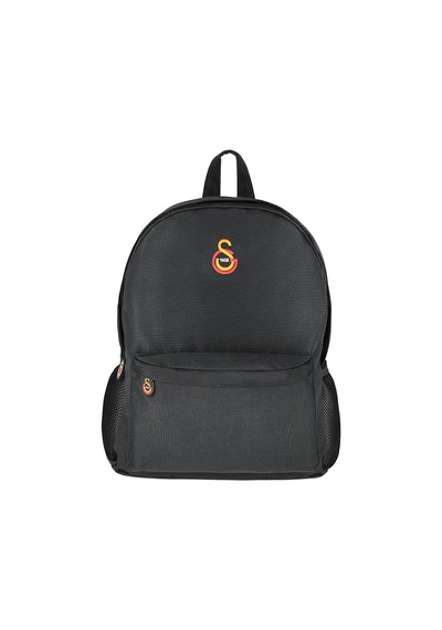 Galatasaray Nakış Logo Detaylı Sırt Çantası Siyah