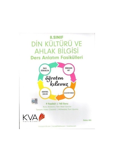 8.Sınıf Din Kültürü ve Ahlak Bilgisi Ders Anlatım Fasikülleri- KVA Yayınları