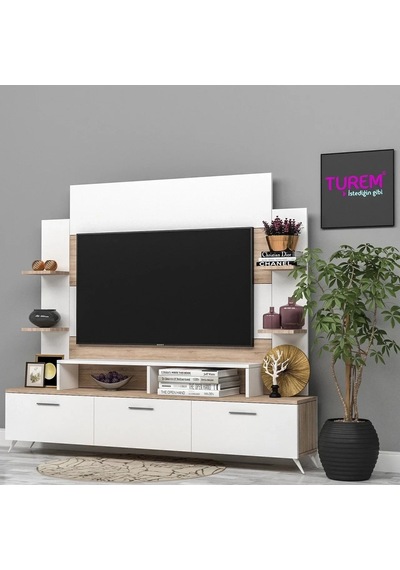 Ay 3 Çekmeceli Tv Ünitesi Mdf Siyah Ay 3 Çekmeceli Tv Ünitesi Mdf Siyah