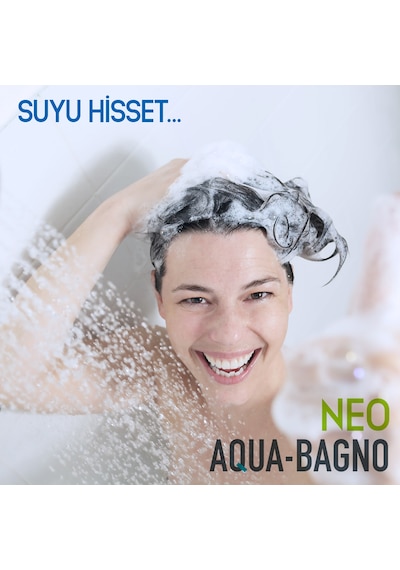 Aqua Bagno Vivera Neo Tepe Duşu Seti Krom