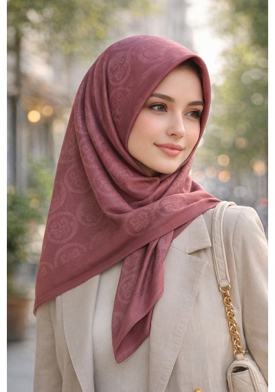 Pierre Cardin Lyocell Naia Rivela Şal 6080200-991 Gül Kurusu Gül Kurusu