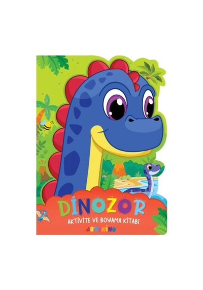 Dinozor - Aktivite Ve Boyama Kitabı Serisi