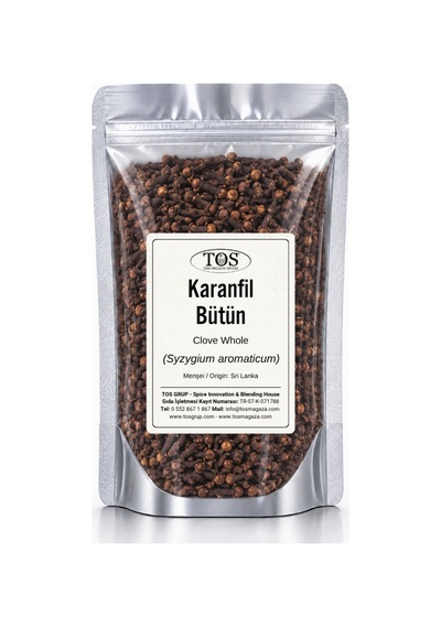 Karanfil Bütün 100 gr (1. Kalite) Syzygium aromaticum / Clove Whole