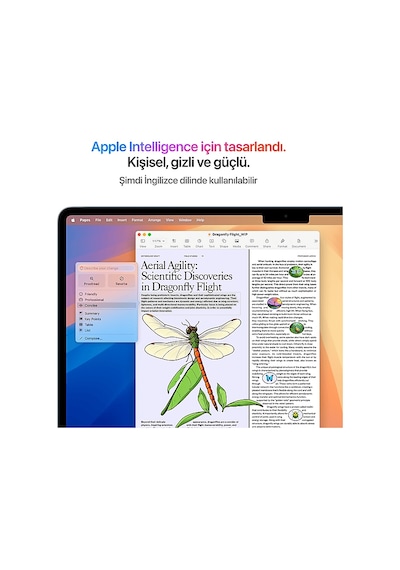 Apple Macbook Air MC7A4TU/A M4 16 GB 256 GB SSD 15.3" macOs Dizüstü Bilgisayar