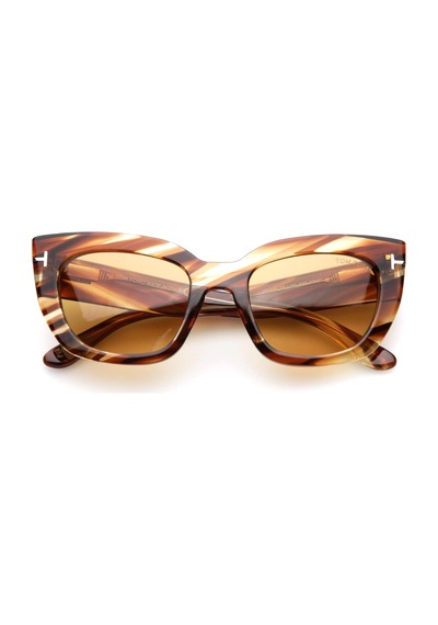 Tom Ford Tf1190 53e 53 Kadın Güneş Gözlüğü Kahverengi