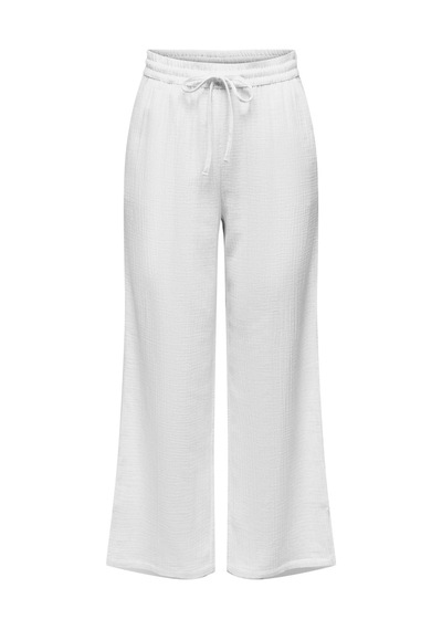Only Jdy Kadın Geniş Paça Pantolon Jdytheıs Lıfe Wide Pant Günlük Rahat Pantolon Krem