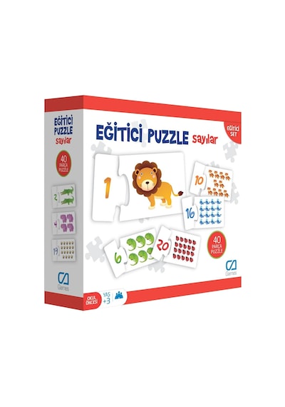 Eğitici Puzzle Sayılar Eğitici Set