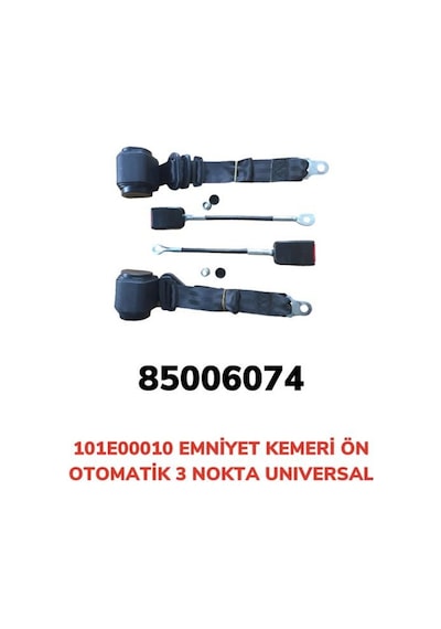 Emniyet - 864 - Kemeri Ön 3 Nokta - Edntrend - Otomatik Unıversal Emniyet Kemeri