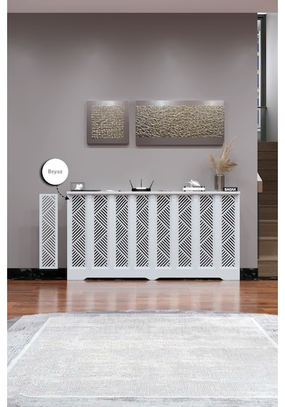 Petek Kaplama Modern Radyatör Kapatma Ünitesi Ön Panel Mdf Tasarım İç Ölçü 156 Cm Dış Ölçü 160 Cm Petek 156 Beyaz D9 Petek Kaplama Modern Radyatör Kapatma Ünitesi Ön Panel Mdf Tasarım İç Ölçü 156 Cm Dış Ölçü 160 Cm Petek 156 Beyaz D9