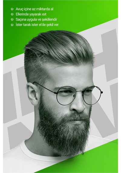 M2 Keratin Mat Görünümlü Kil Wax - 100 Ml