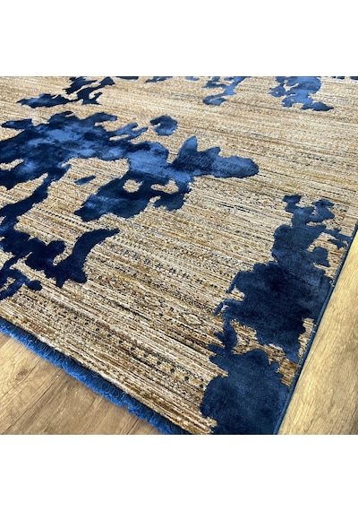 Hoom Rugs Exclusive Aura 8473 Blue Özel Salon Halısı