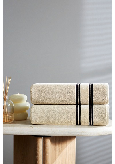 Semplıce/bej Banyo Havlusu 90 150