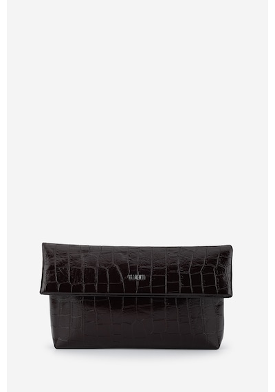 Valmenti Kadın Suni Deri Kahverengi Kroko Clutch Çanta 921 7484 Bn Cnt Sk26-27 Kahve Kroko