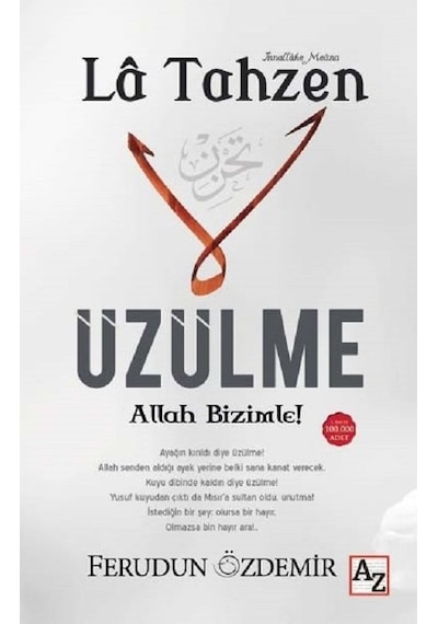 La Tahzen-Üzülme Allah Bizimle! - Ferudun Özdemir - Az Kitap
