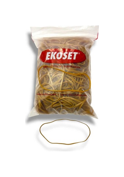 Kauçuk Geniş Paket Lastiği 180x3mm 500 Gram 5li Paket