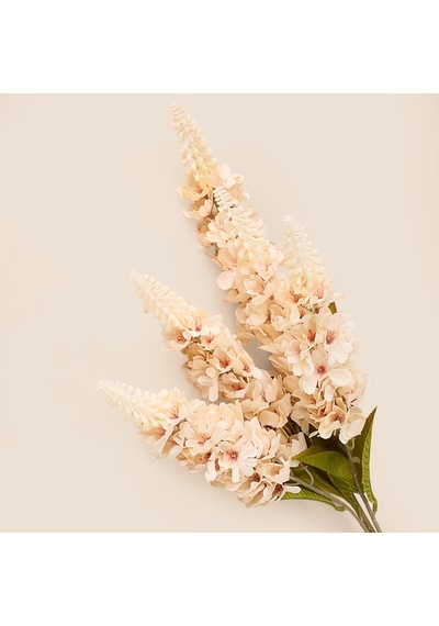 Deco Sümbül 5'li Dal Çiçek - Krem - 55 Cm