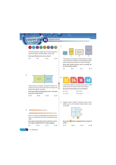 2025 8. Sınıf Bal Matematik Soru Bankası Yusuf Karakoyun