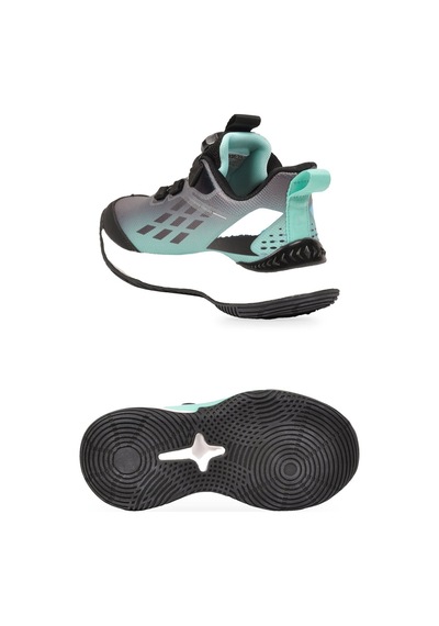 Marcokids Akıllı Bağcıklı Hafif Rahat Yeşil Unisex Çocuk Spor Ayakkabı Sneaker Play F