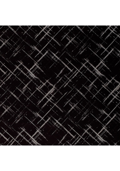 Geometrik Siyah Beyaz Modern Desen Dokuma Dijital Baskılı Petek K