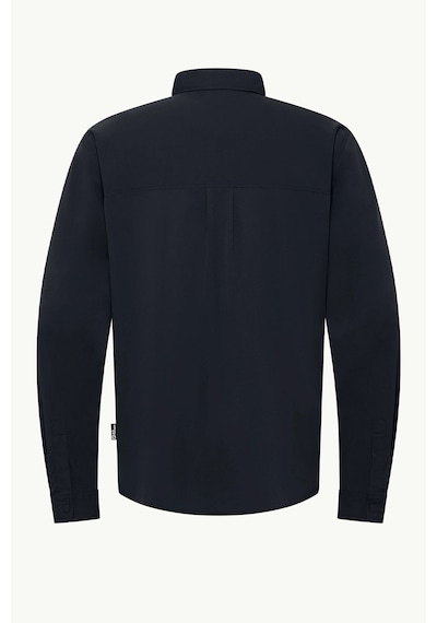 Jack Wolfskin Sierra Canyon Ls Erkek Gömlek Lacivert