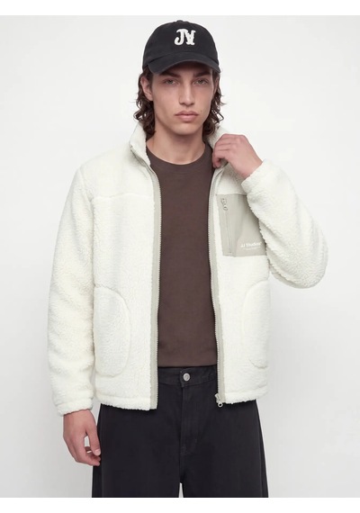 Jack & Jones Erkek Jjesoho Teddy Beyaz Ceket - 12299491
