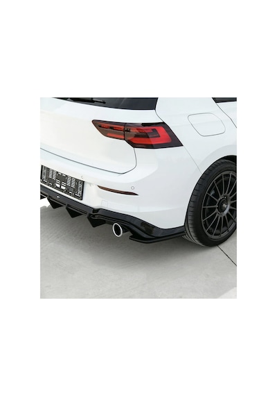Volkswagen Golf 8 R Line 2020-2024 Body Kit Seti Ön Lip Marşpiyel Difüzör Spoiler Flap