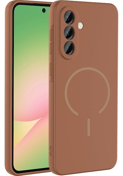 Samsung Uyumlu Galaxy A26 Kılıf M-safe Şarj Özellikli Zore Meta Kapak Çok Renkli