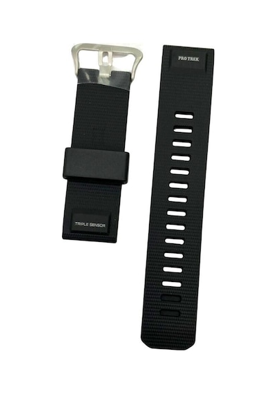 Casio Protrek Prg-340-1 Siyah Orijinal Silikon Saat Kordonu Çok Renkli