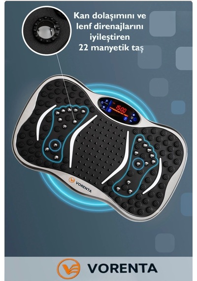 Fit Plus Yüksek Titreşimli 5 Programlı Spor Kondisyon Aleti Ve Egzersiz Aleti
