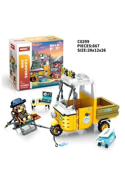 Camping Fun Balıkçı Motoru 667 Parça