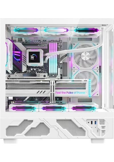 Dragos DRX8024 i7-14700KF 16 GB 512 GB NVMe SSD RTX5060 24.5" Free Dos Oem Paket Masaüstü Oyuncu Bilgisayarı