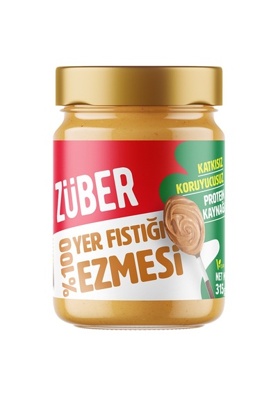 Züber %100 Fıstık Ezmesi 315 G - 7 Adet Tarı