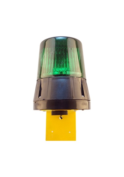 Mesan Ø110 İkaz Lamba Döner Buzzer L Montaj Yeşil 220vac Ms 899.2.220vac