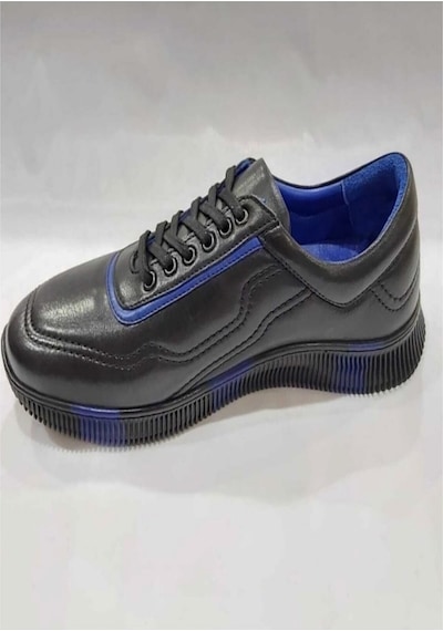 Pierre Cardin 649405 Erkek Spor Ayakkabı - Siyah Mavi-siyah Mavi Siyah - Mavi