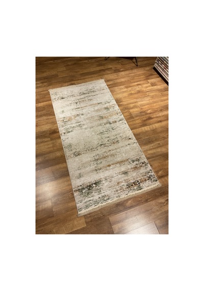 Modern 9274 Yeşil Halı Çok Renkli