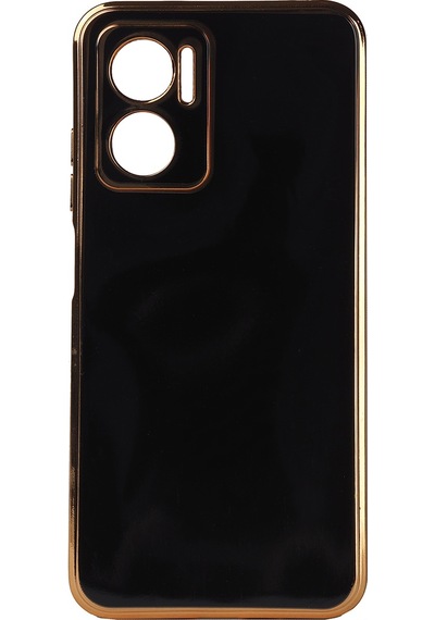 Xiaomi Redmi Note 11E Kılıf Zore Bark Kenarları Altın Renk Kılıf