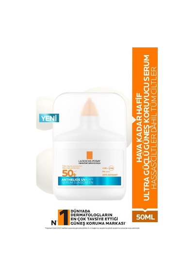 La Roche Posay Anthelios Uvaır Serum Sunscreen Spf50+ 50 Ml
