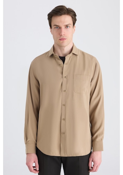 D'S Damat Ds Damat Comfort Vizon Düz Gömlek 5hc02kc01327m Çok Renkli