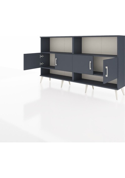 Arges Konsol 4 Raflı 4 Kapaklı 176x30x99 Antrasit-antrasit/aytaşı Antrasit-antrasit/aytaşı Arges Konsol 4 Raflı 4 Kapaklı 176x30x99 Antrasit-antrasit/aytaşı Antrasit-antrasit/aytaşı