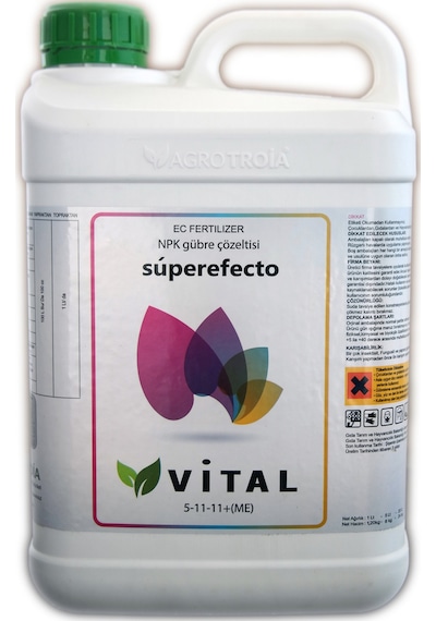 Süperefecto Vital 5 Litre Güneş Yanıklarını Önleyici. Edici 5 Litre
