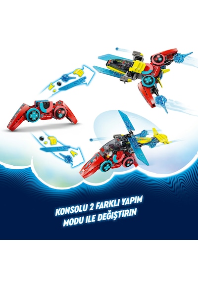 LEGO® DREAMZzz™ Cooper’ın Oyun Kumandası Jeti 71489 - 7 Yaş ve Üzeri Çocuklar için Yaratıcı Oyuncak Yapım Seti (266 Parça)