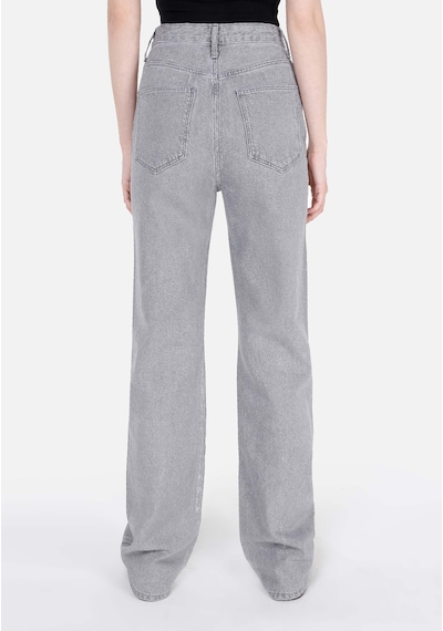 Colin's Colins 900 Larıs Straight Fit Yüksel Bel Düz Paça Kadın Lacivert Jean Pantolon Cl1070710 Q1.v1 Dn40275 Denim