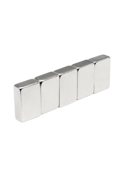 10 Adet Köşeli Neodyum Mıknatıs Mgnet 15 Mm X 10 Mm X 5 Mm